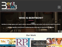 Tablet Screenshot of beritbow.com